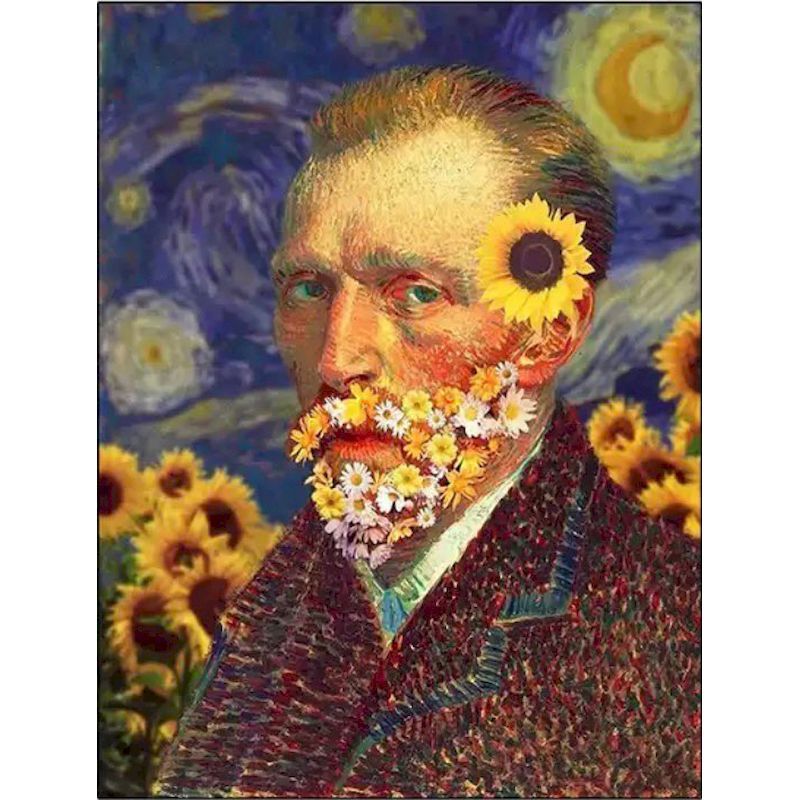 Digital Oil Painting Coloring Painting Frameless Oil