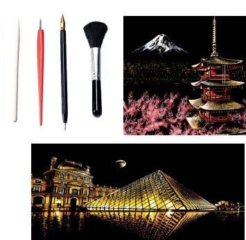 Scratch Painting Set