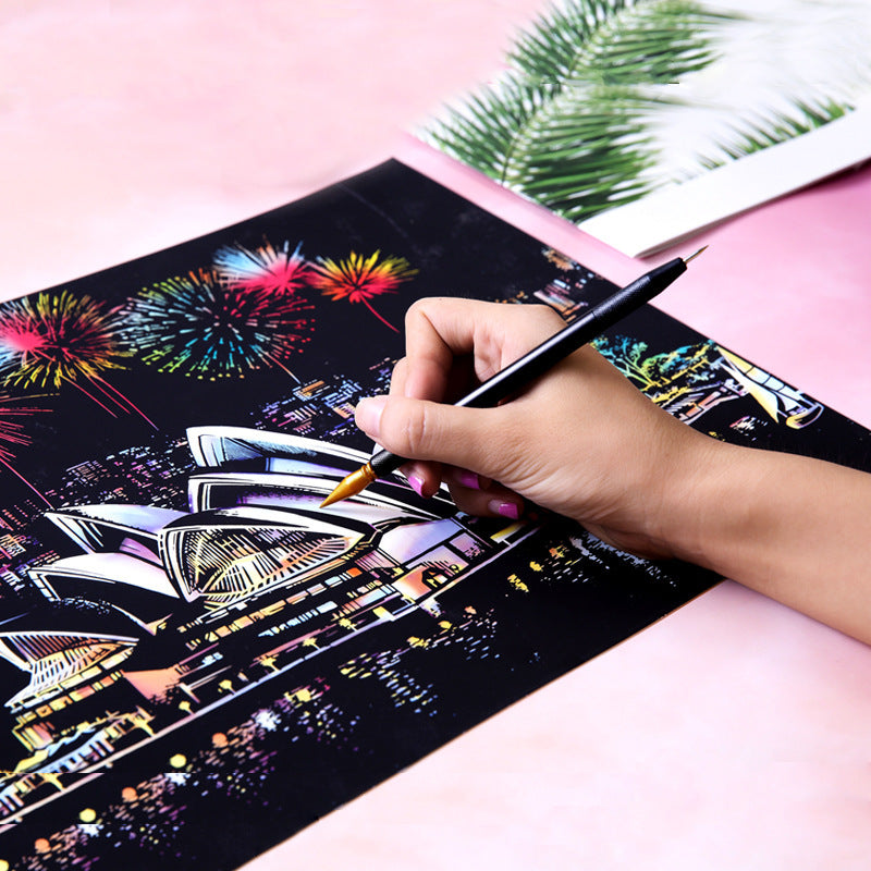 Scratch Painting Set
