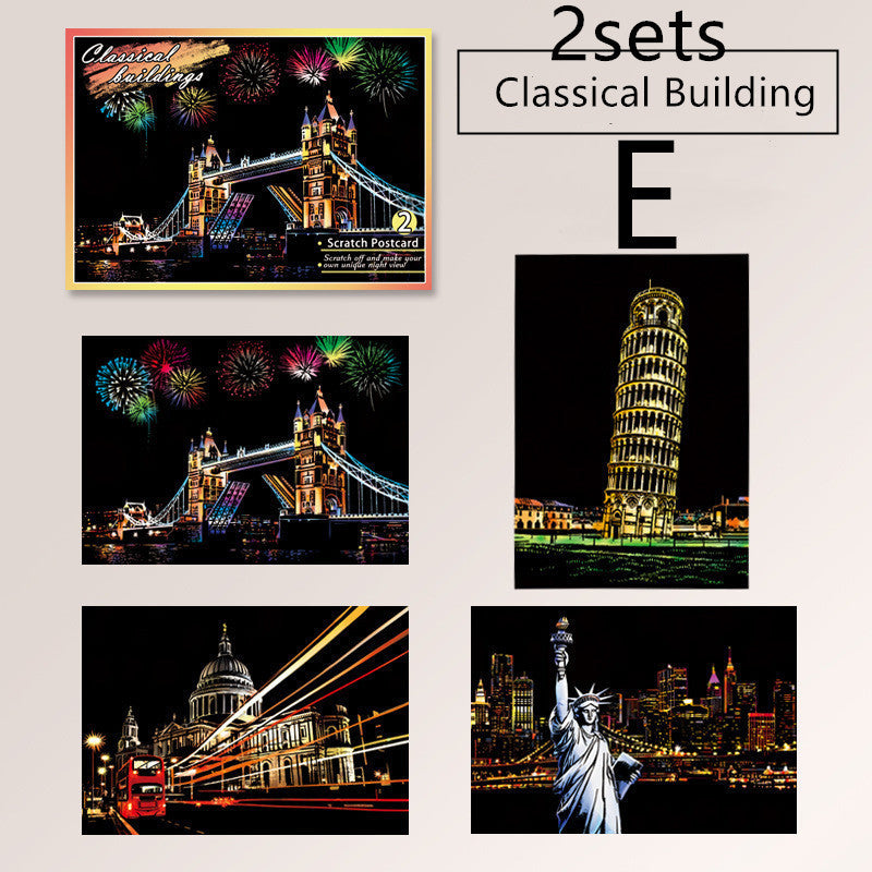 Scratch Painting Set