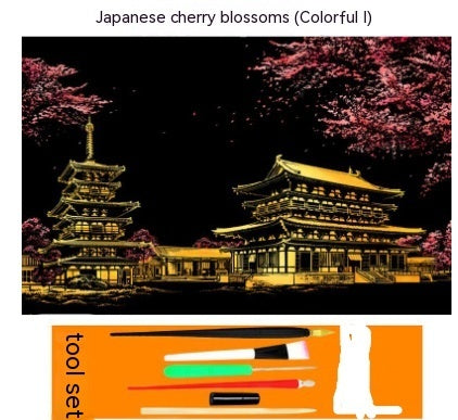Scratch Painting Set