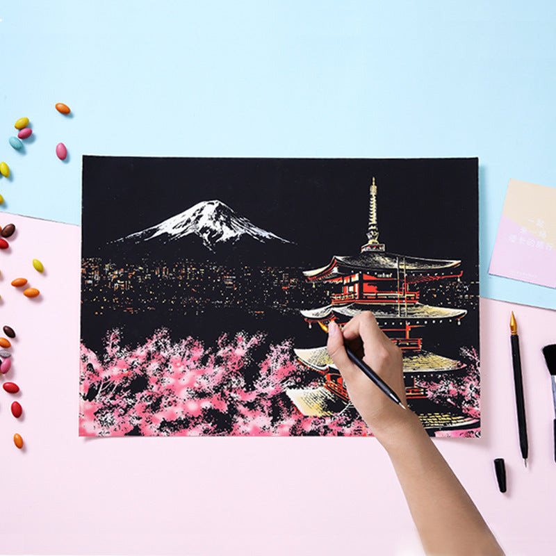 Scratch Painting Set